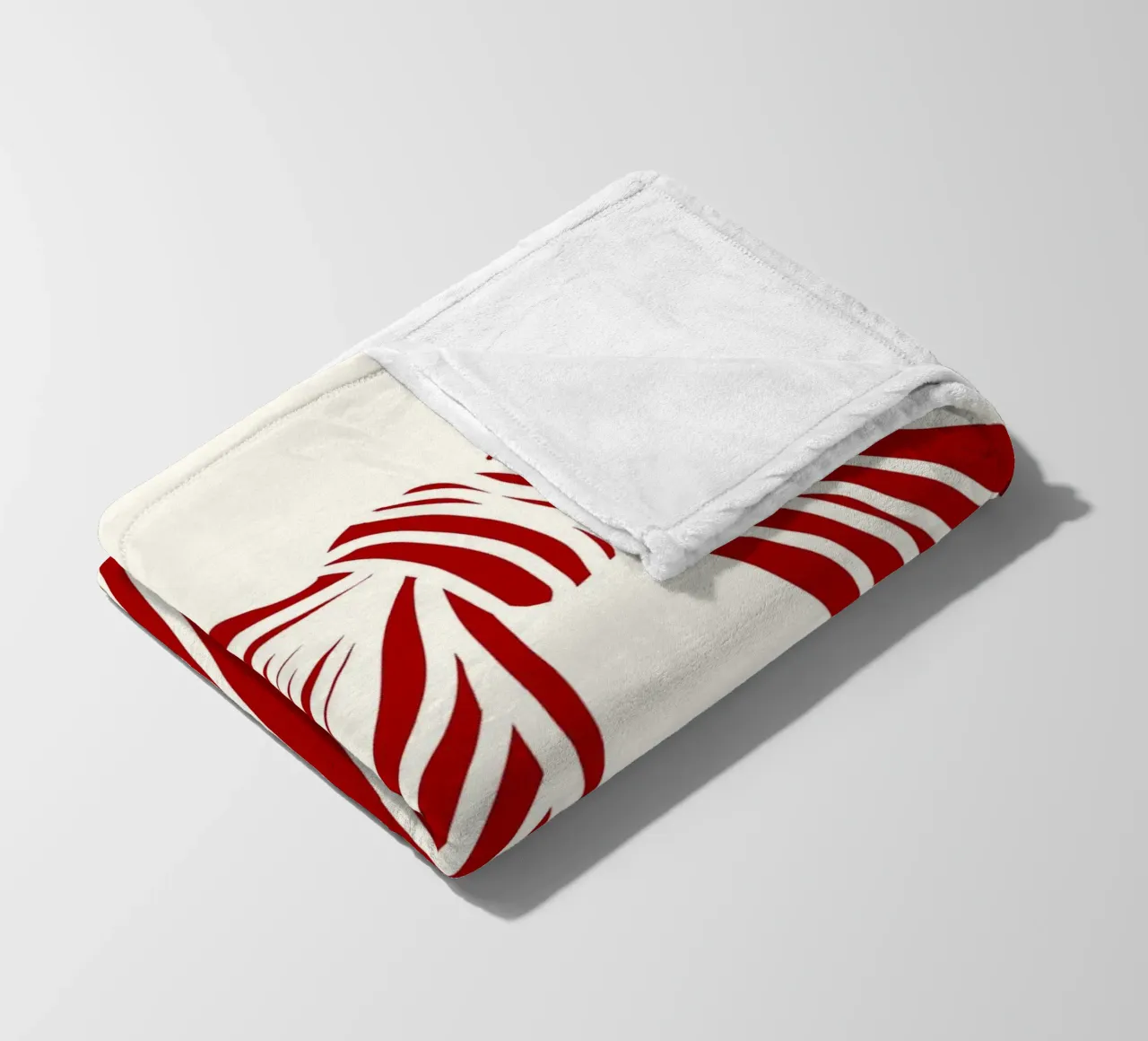 Red bow on white coperta in pile da TijanaArtStudio88