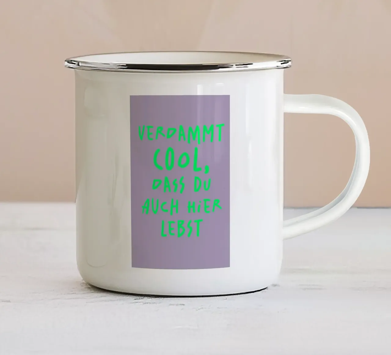 Verdammt cool, dass du auch hier lebst tazza in smalto da FRICKE DESIGN