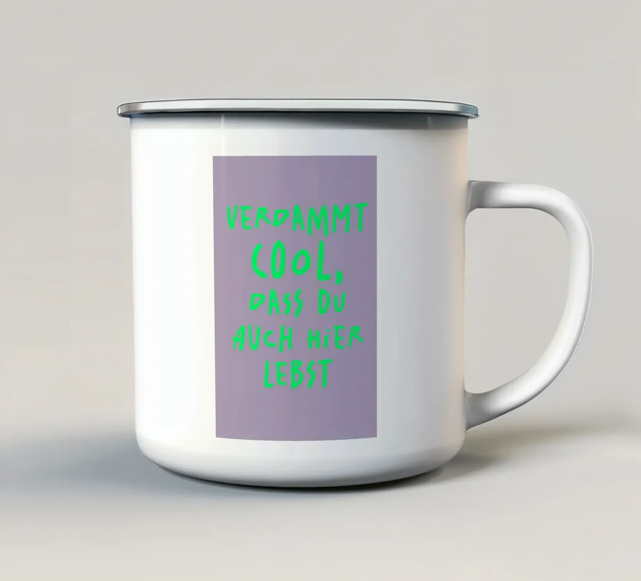 Verdammt cool, dass du auch hier lebst tazza in smalto da FRICKE DESIGN