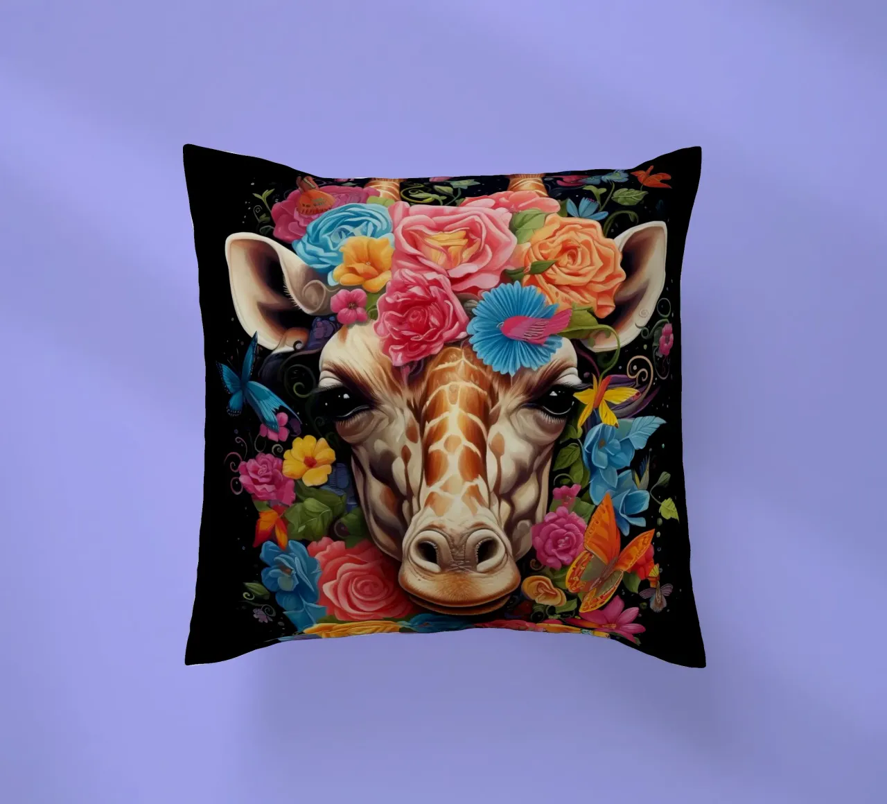 Fiori di giraffa 2 cuscino da Mateo