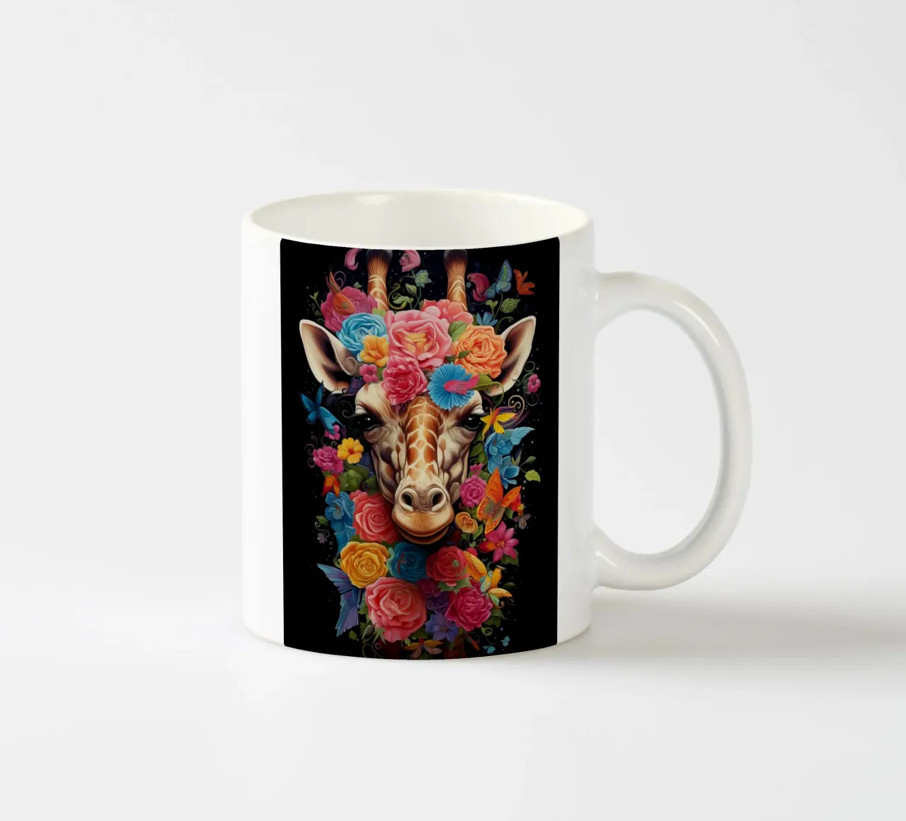 Fiori di giraffa 2 tazza in ceramica da Mateo