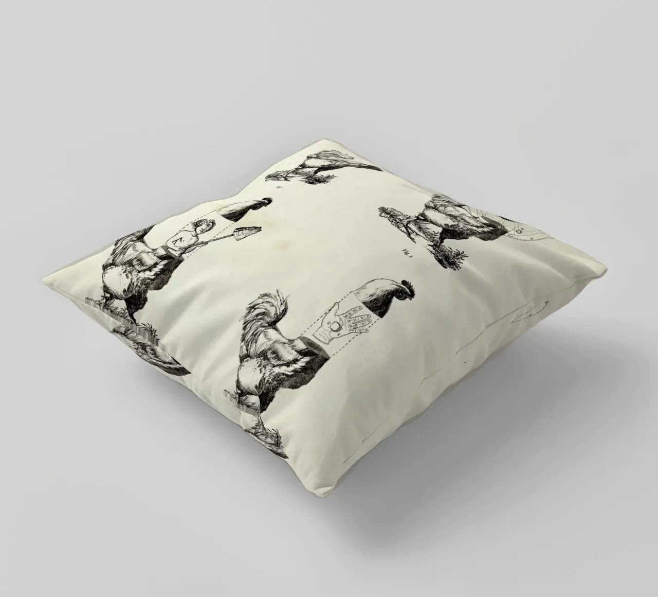 Omaggio a Marc decorative cushion by Matteo Morelli