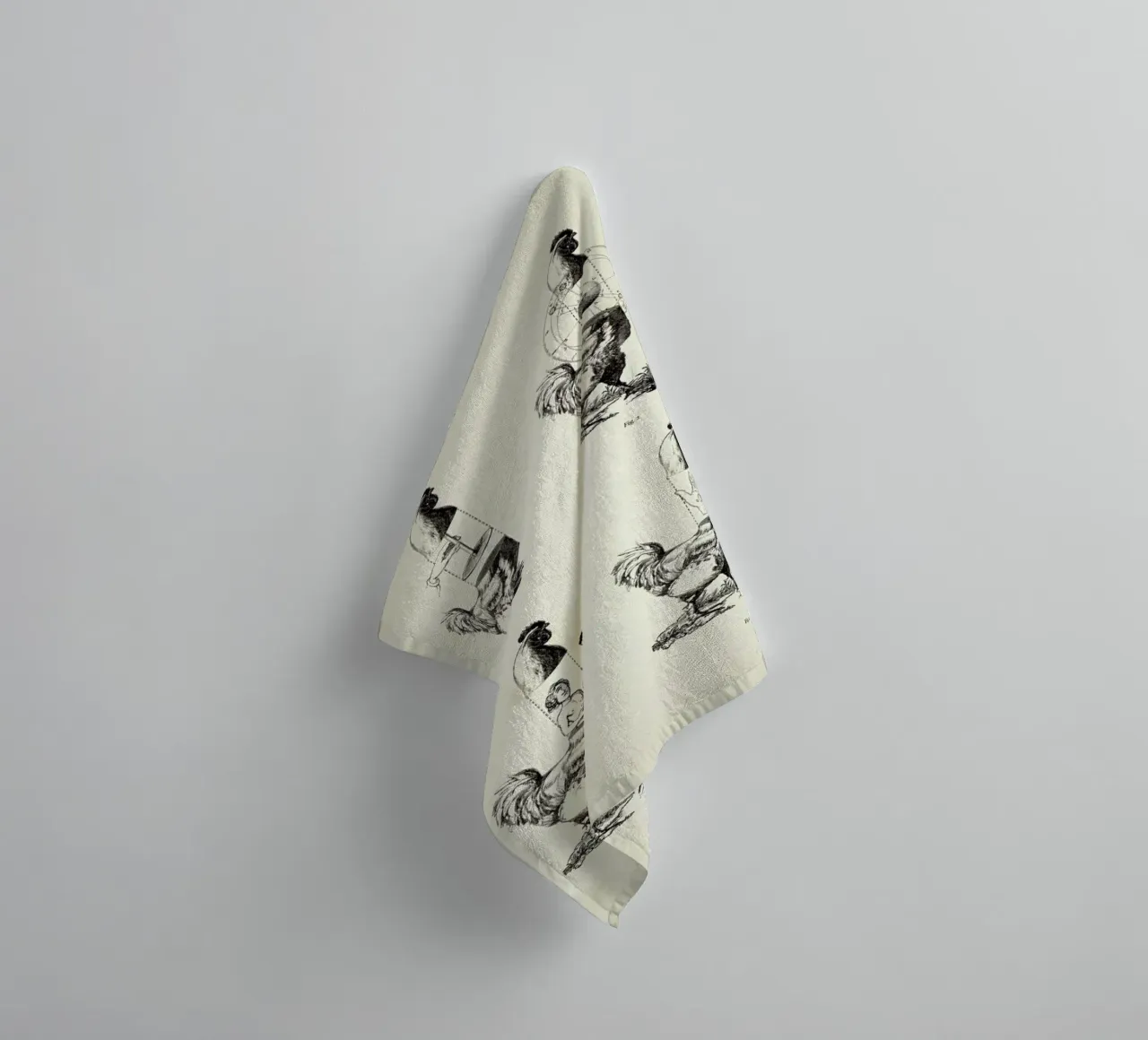 Omaggio a Marc asciugamano da bagno da Matteo Morelli