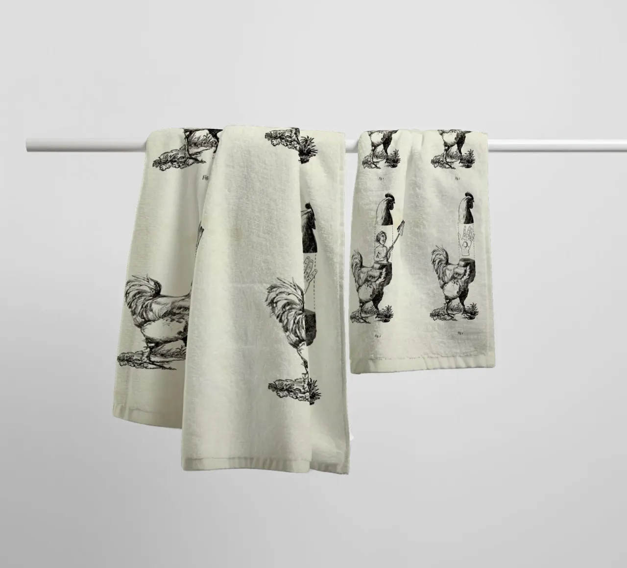 Omaggio a Marc asciugamano da bagno da Matteo Morelli