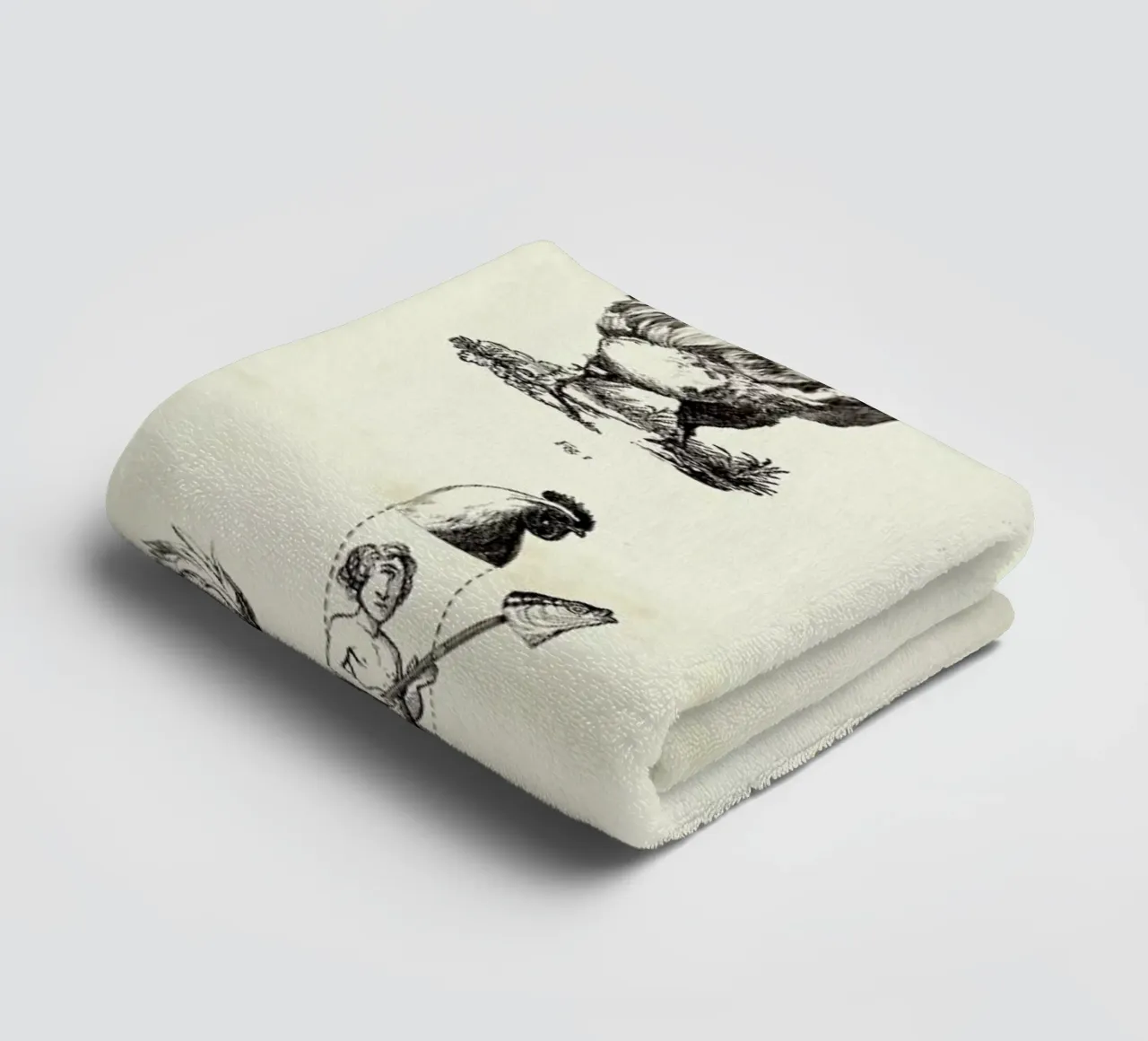 Omaggio a Marc asciugamano da bagno da Matteo Morelli