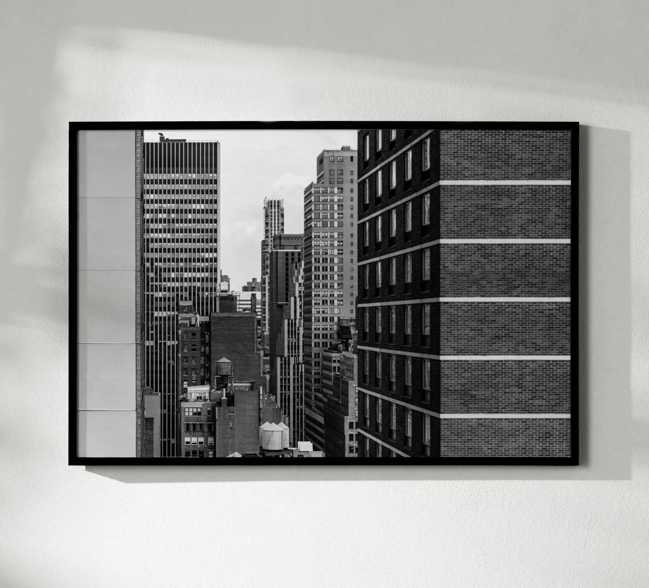 façades de la ville de new york art poster de Carinaprint