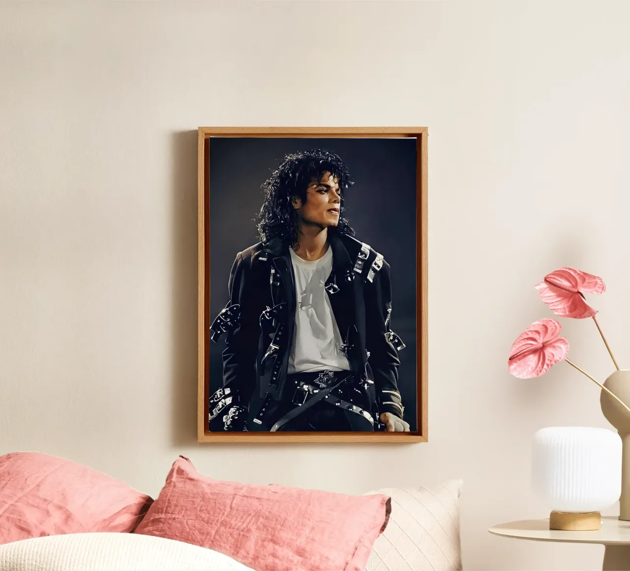 Michael Jackson canvas by Digital Street art