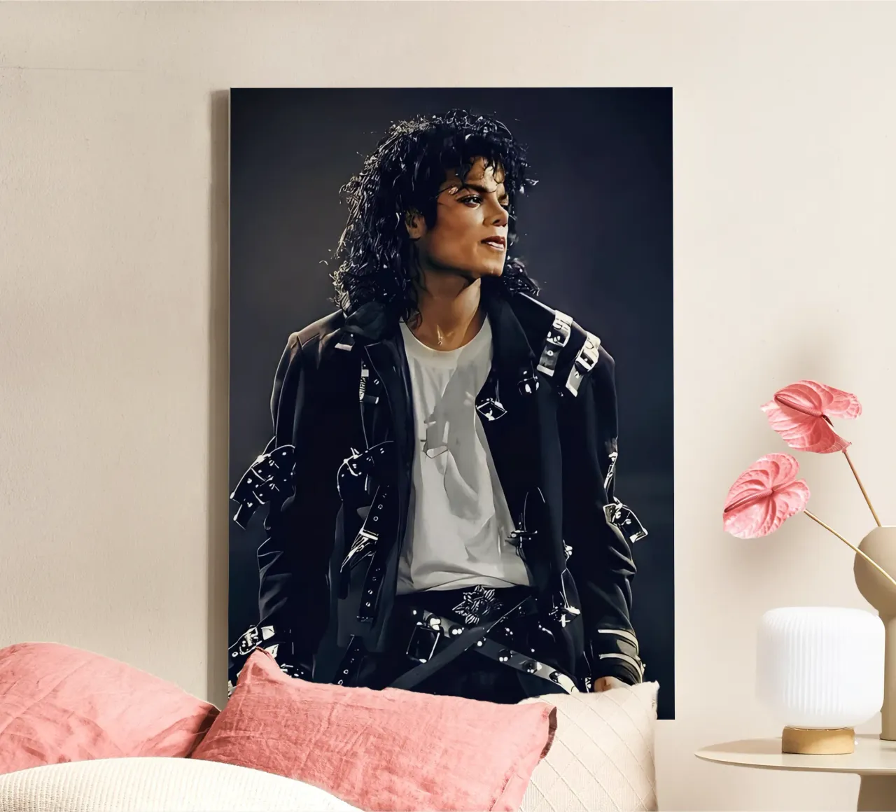 Michael Jackson canvas by Digital Street art