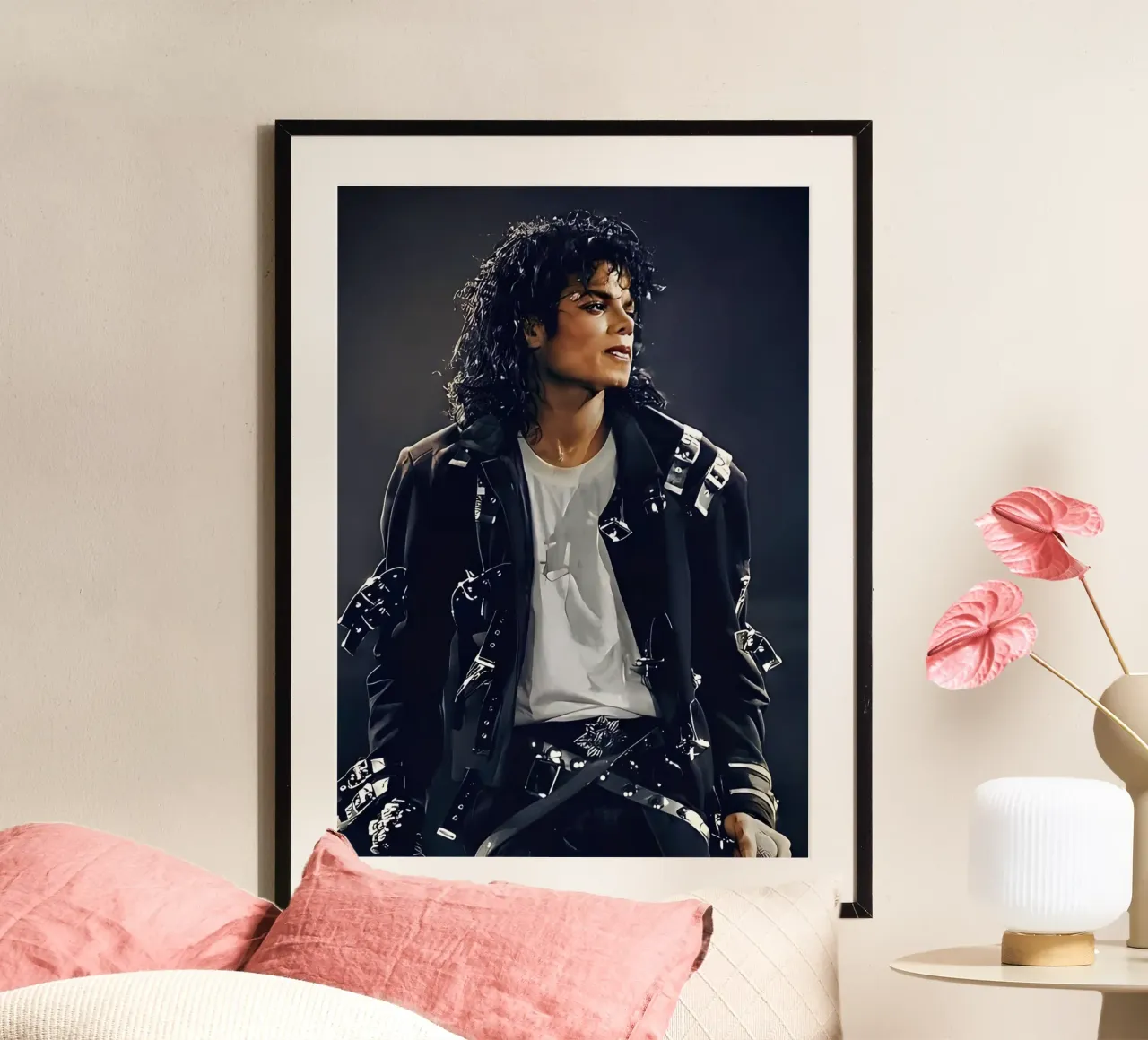 Michael Jackson poster da Digital Street art