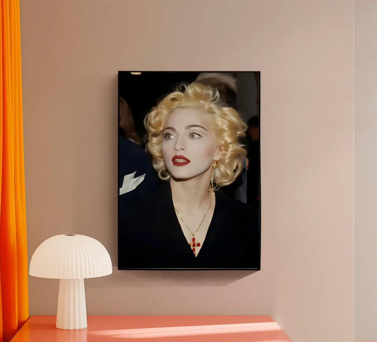 Madonna plexiglass da Digital Street art