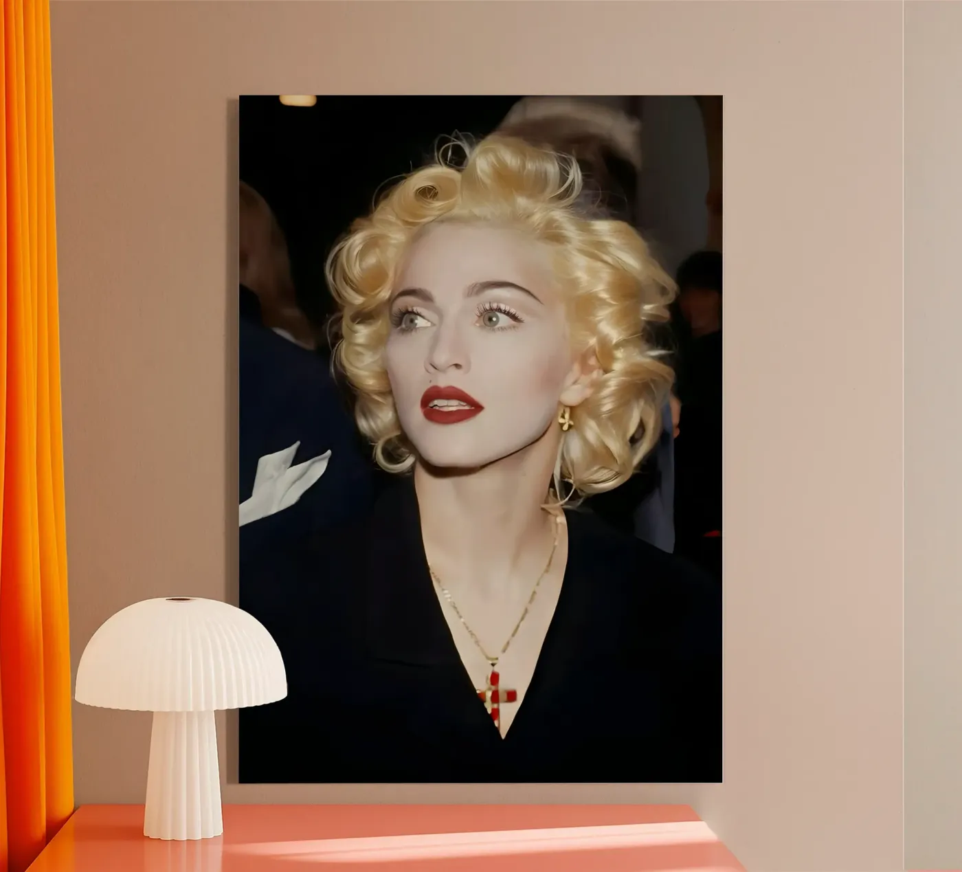 Madonna plexiglas de Digital Street art