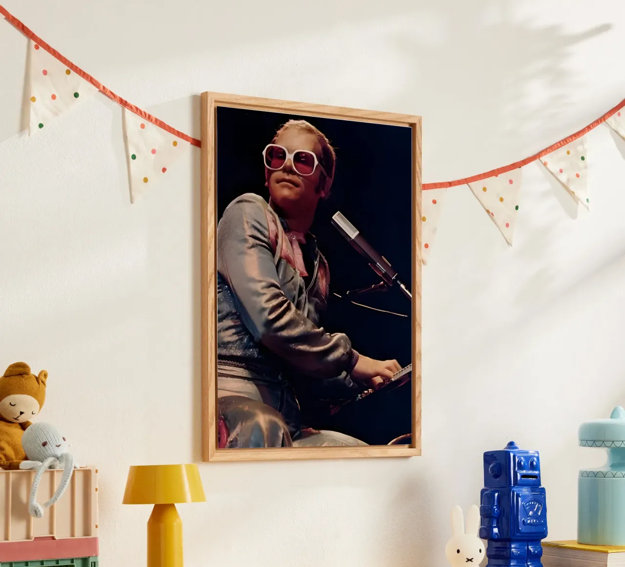 Elton John plexiglass da Digital Street art