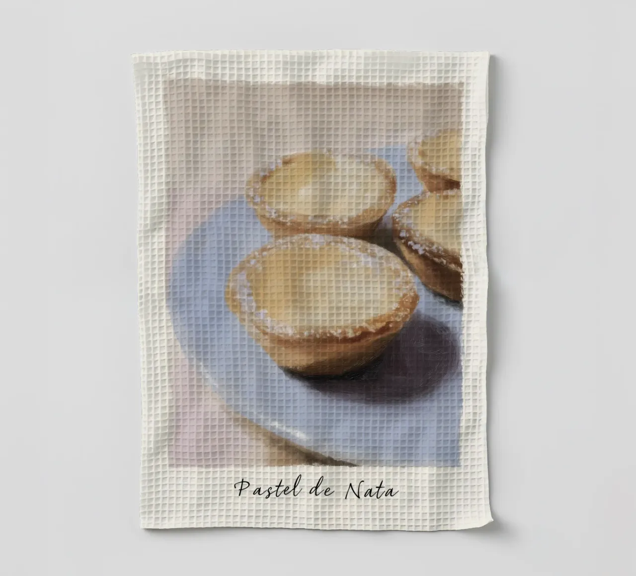 Pastel de nata portoghese canovaccio da cucina da Carinaprint