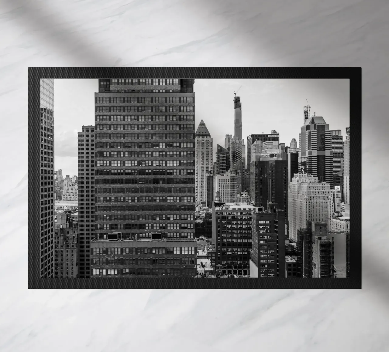 Amore a Manhattan Arte B&N zerbino da Carinaprint