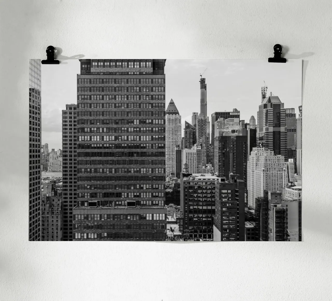 Amore a Manhattan Arte B&N poster da Carinaprint