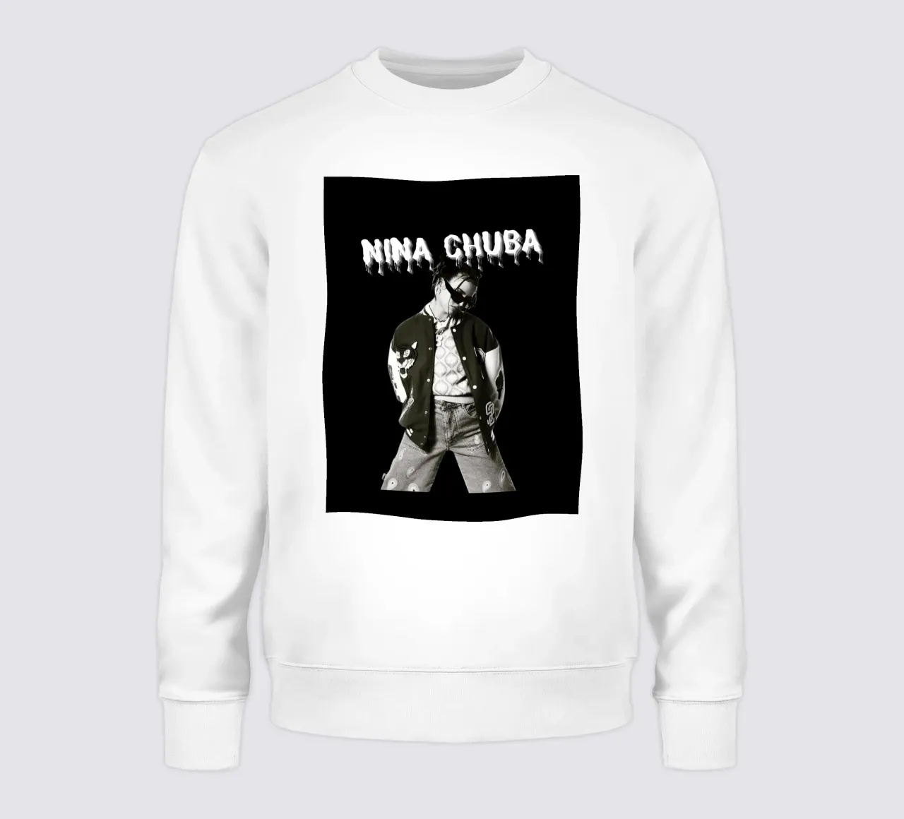Monochrome Cool V felpa da vintage