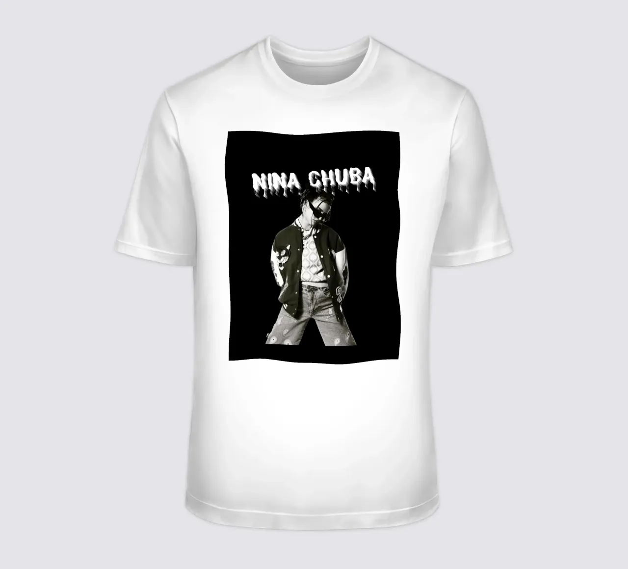 Monochrome Cool V t-shirt da vintage