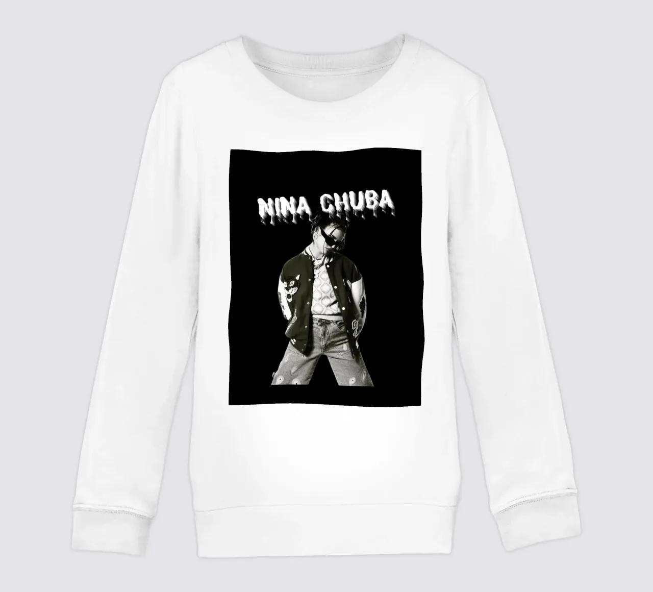 Monochrome Cool V felpa bambino da vintage
