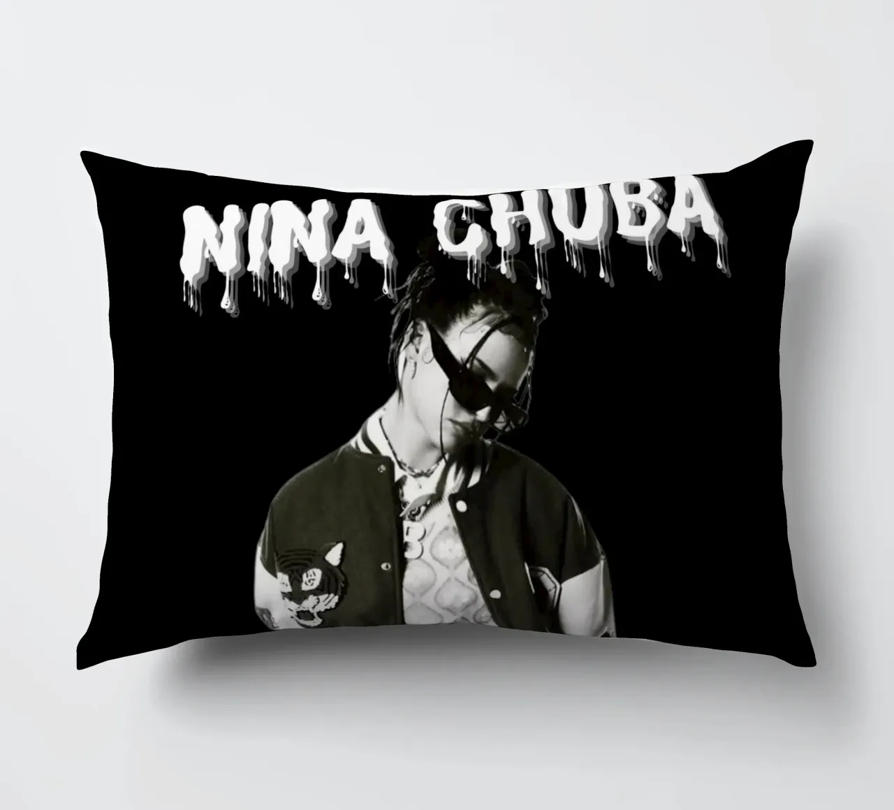 Monochrome Cool V cuscino da vintage