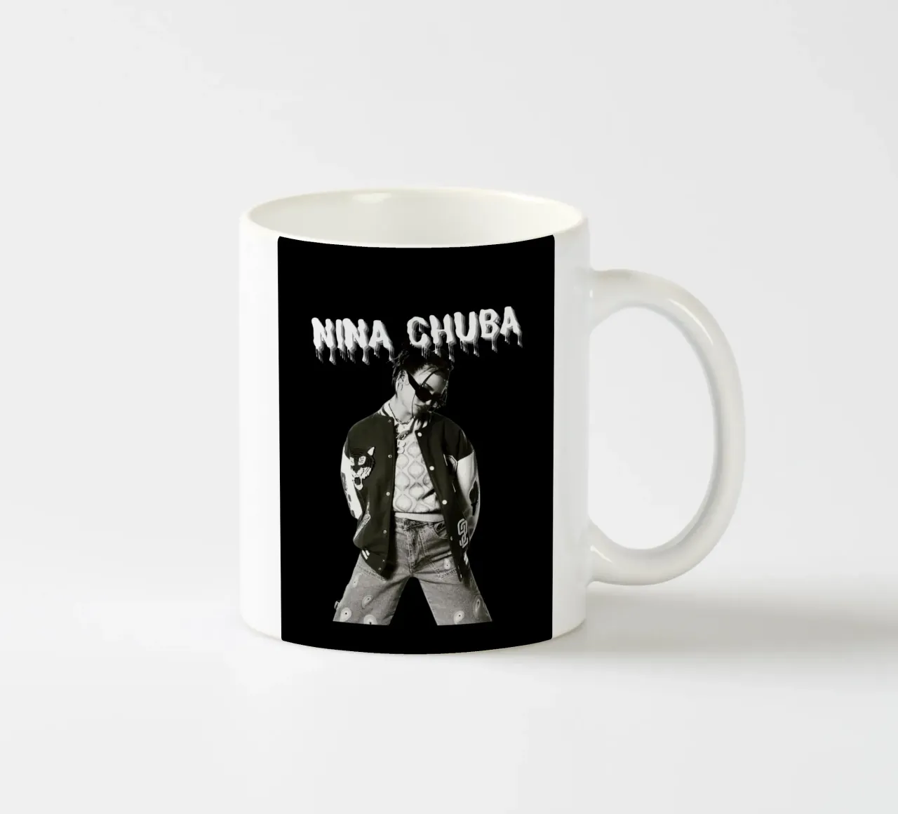 Monochrome Cool V tazza in ceramica da vintage