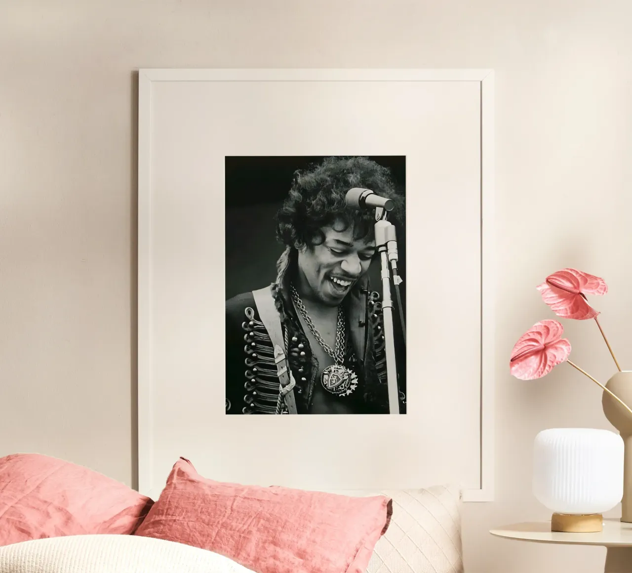 Jimi Hendrix carta hahnemühle da Type & Tape