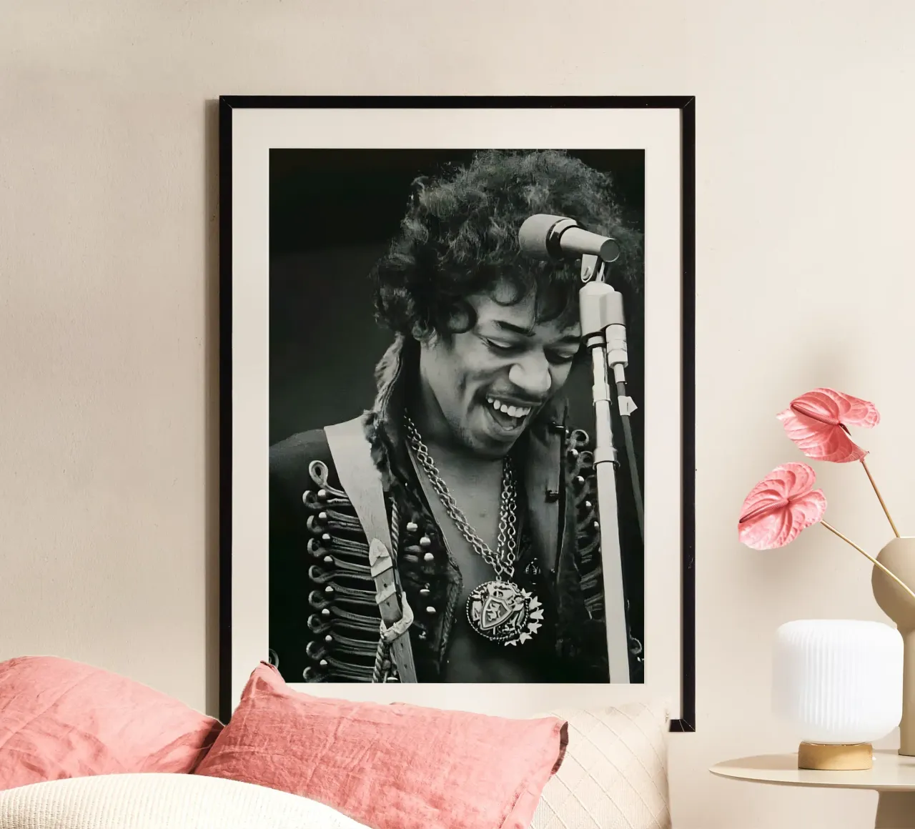Jimi Hendrix carta hahnemühle da Type & Tape