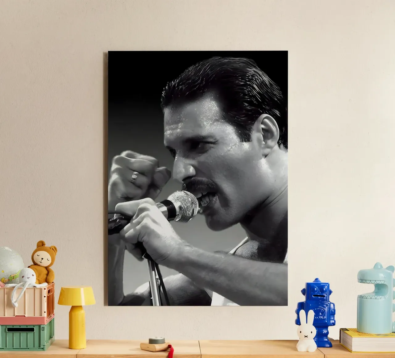 Freddie Mercury pannello forex da Type & Tape