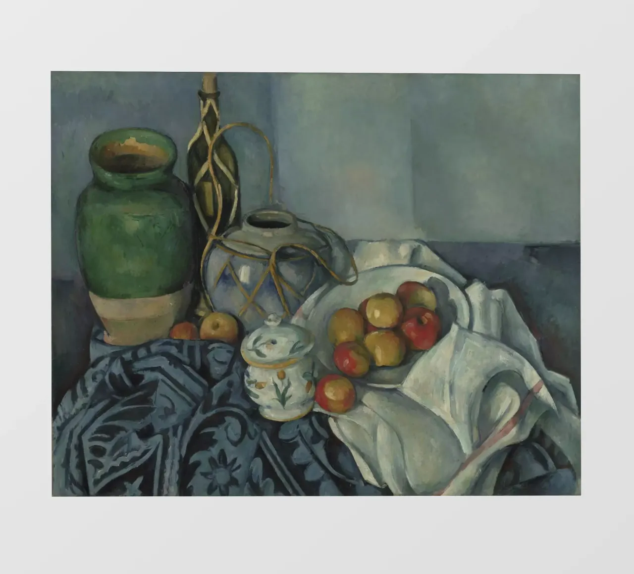 Paul Cézanne - Natura morta con mele pellicola backlit da William Store
