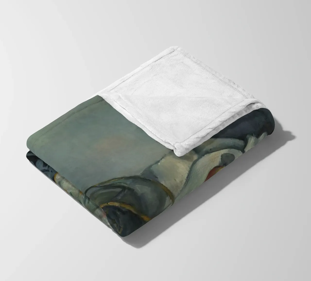 Paul Cézanne - Still Life with Apples fleece blanket by William Store