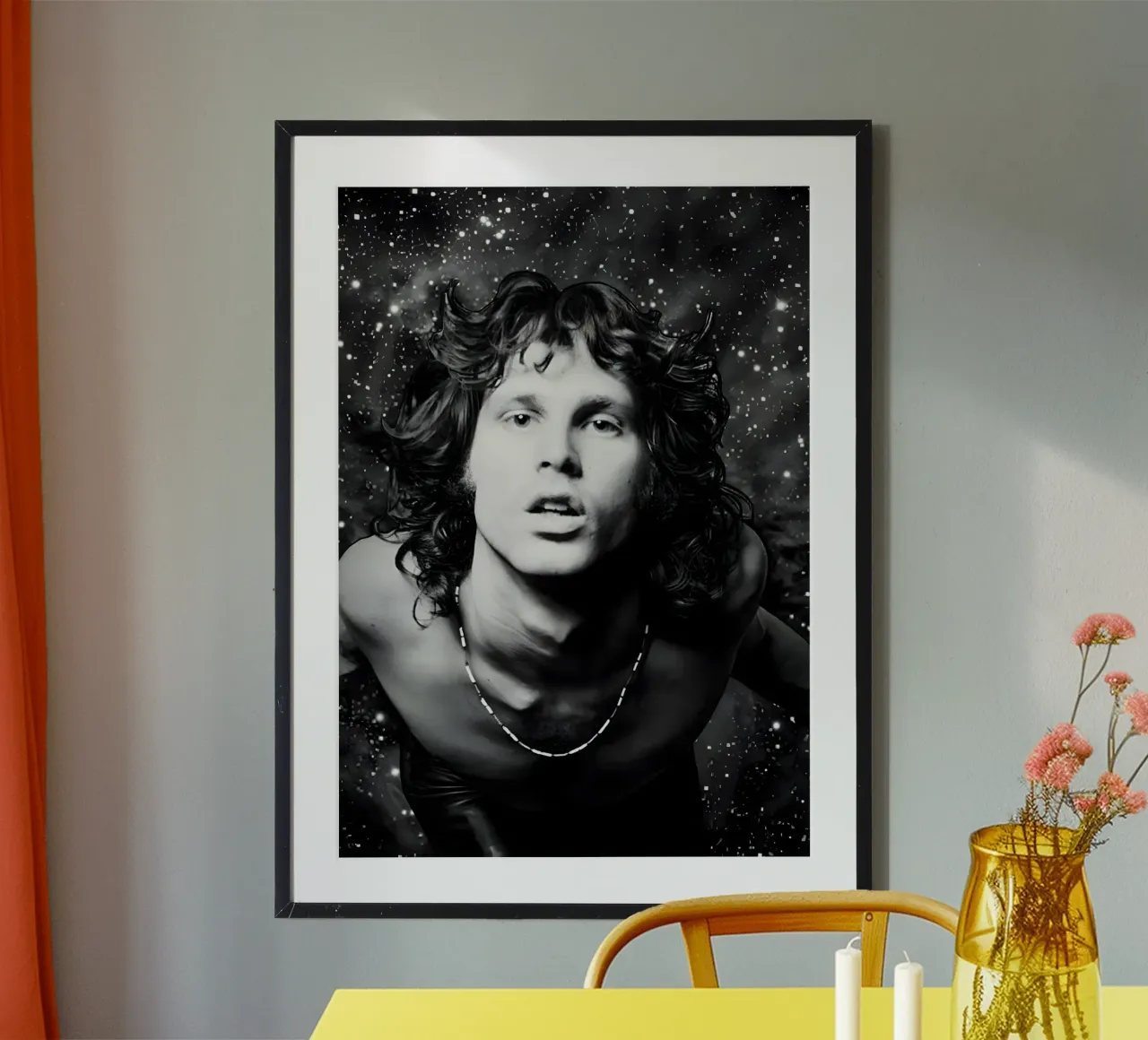 Jim Morrison poster da Type & Tape