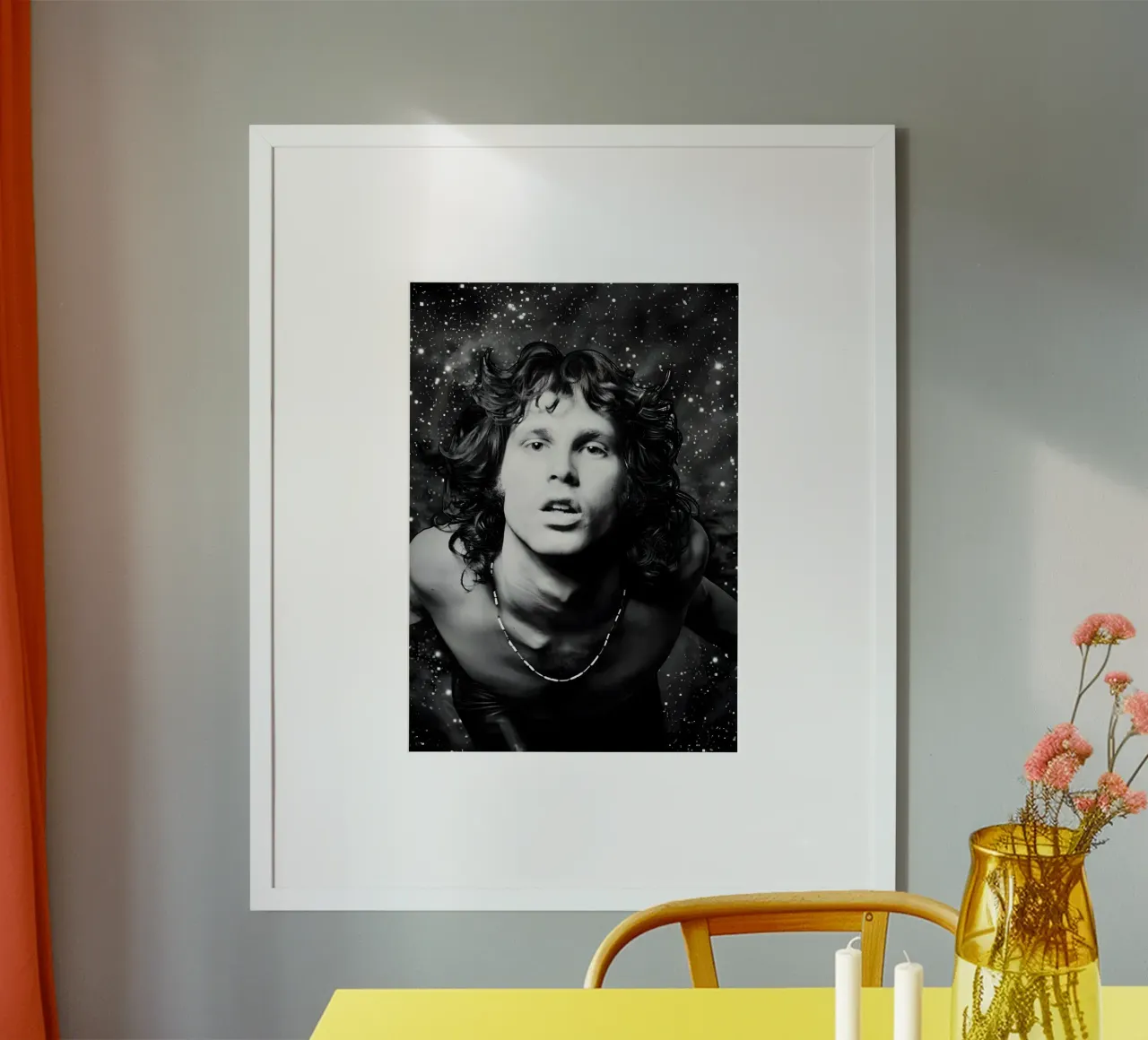 Jim Morrison poster da Type & Tape