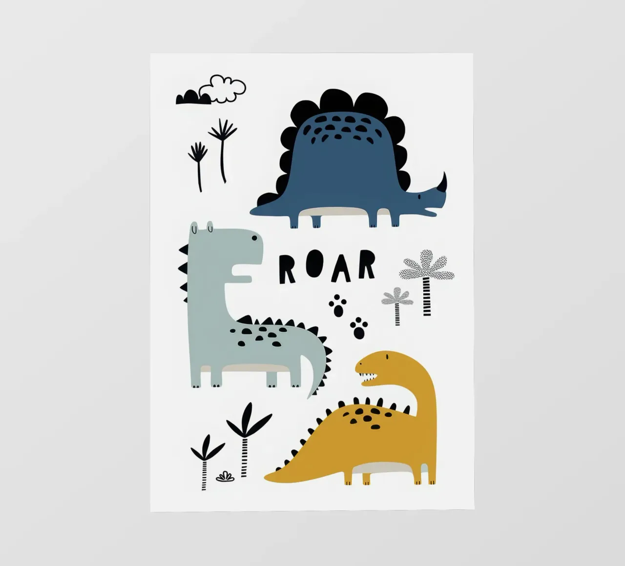 Roarrrrr Dino telo in pvc da Panait Ivascu