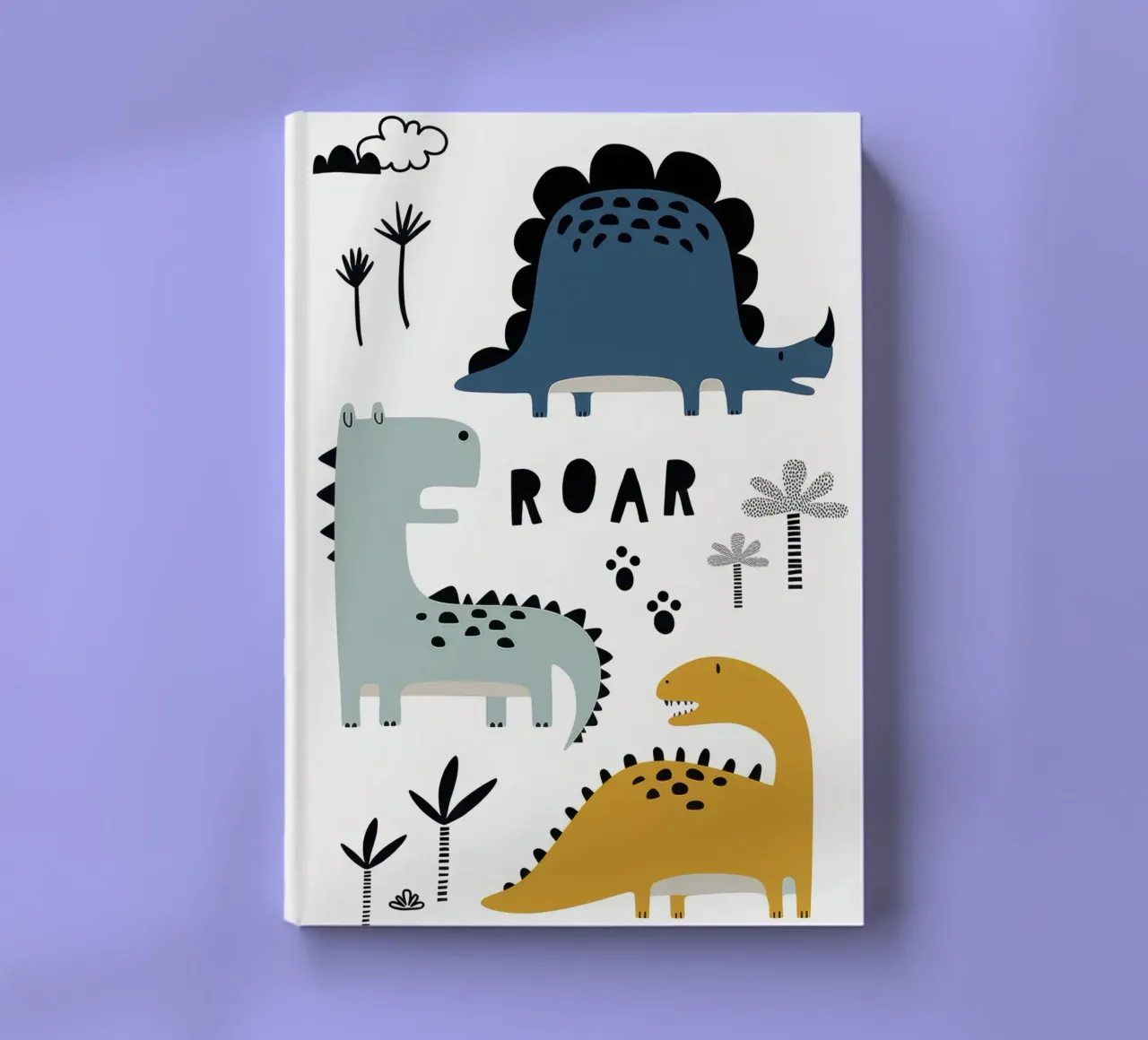 Roarrrrr Dino notebook by Panait Ivascu