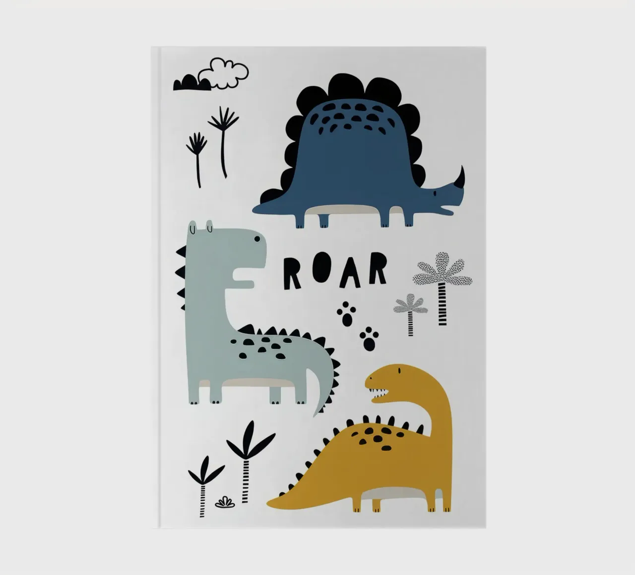 Roarrrrr Dino notebook by Panait Ivascu