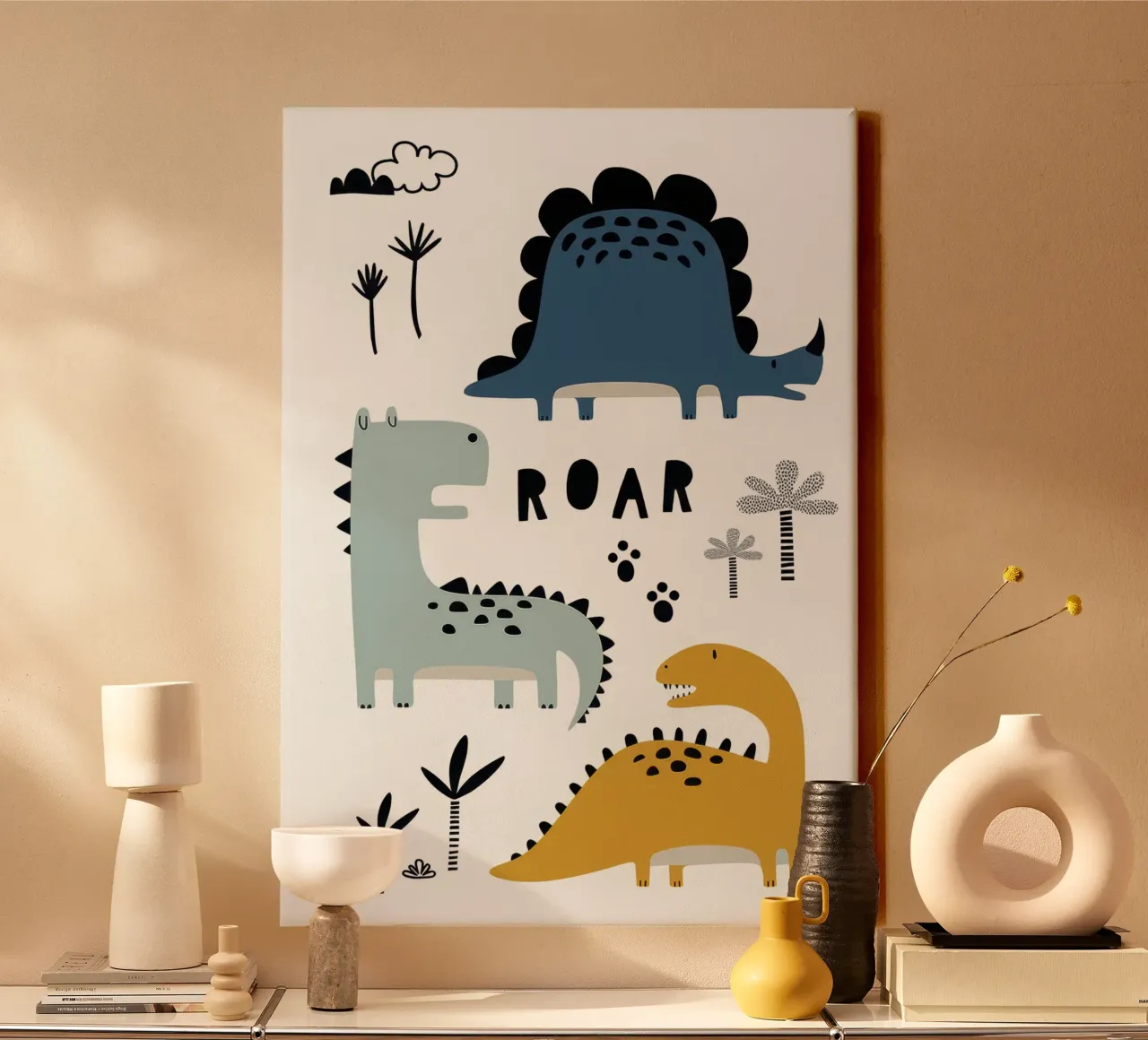Roarrrrr Dino tela da Panait Ivascu