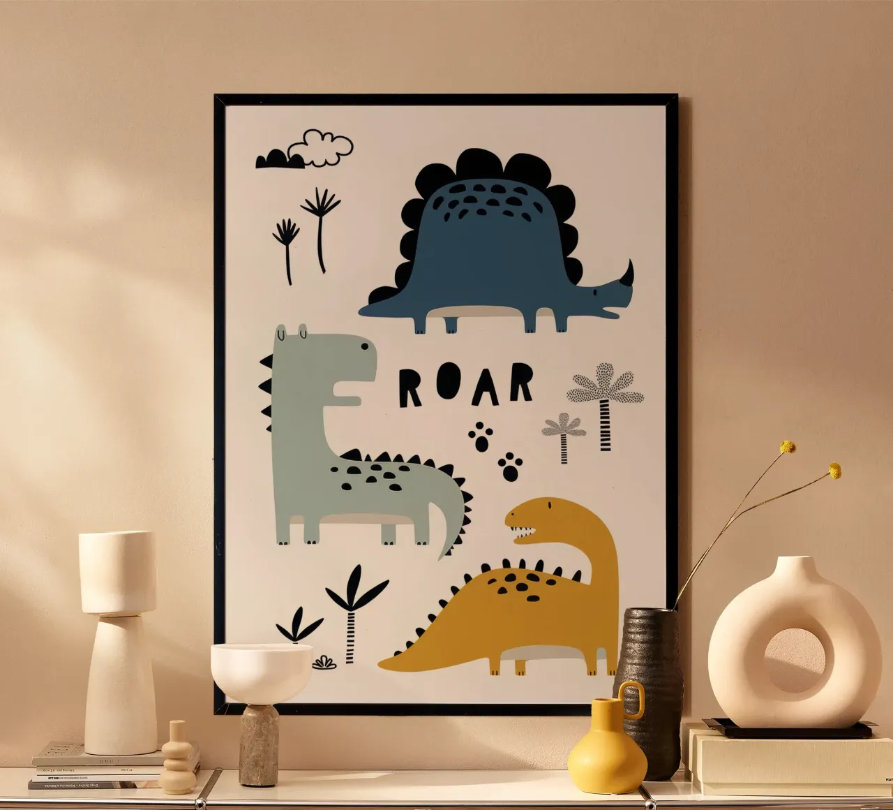 Roarrrrr Dino carta hahnemühle da Panait Ivascu