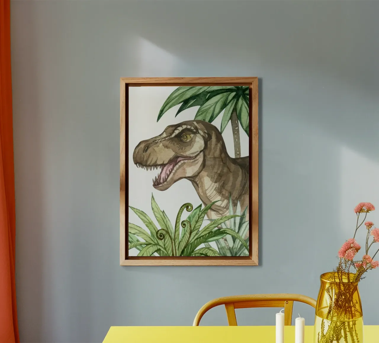 T- Rex Hunt alluminio dibond da Panait Ivascu