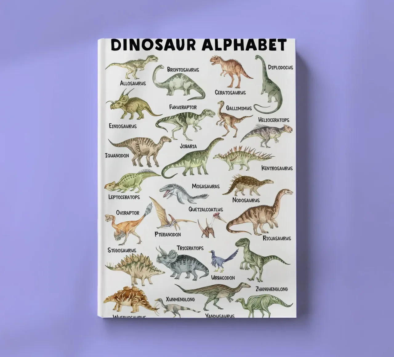 DinoSAurus Alphabet 1.3 notebook by Panait Ivascu