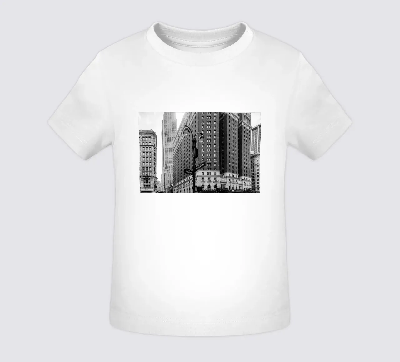 Vita di città Broadway NYC B&N maglietta neonato da Carinaprint