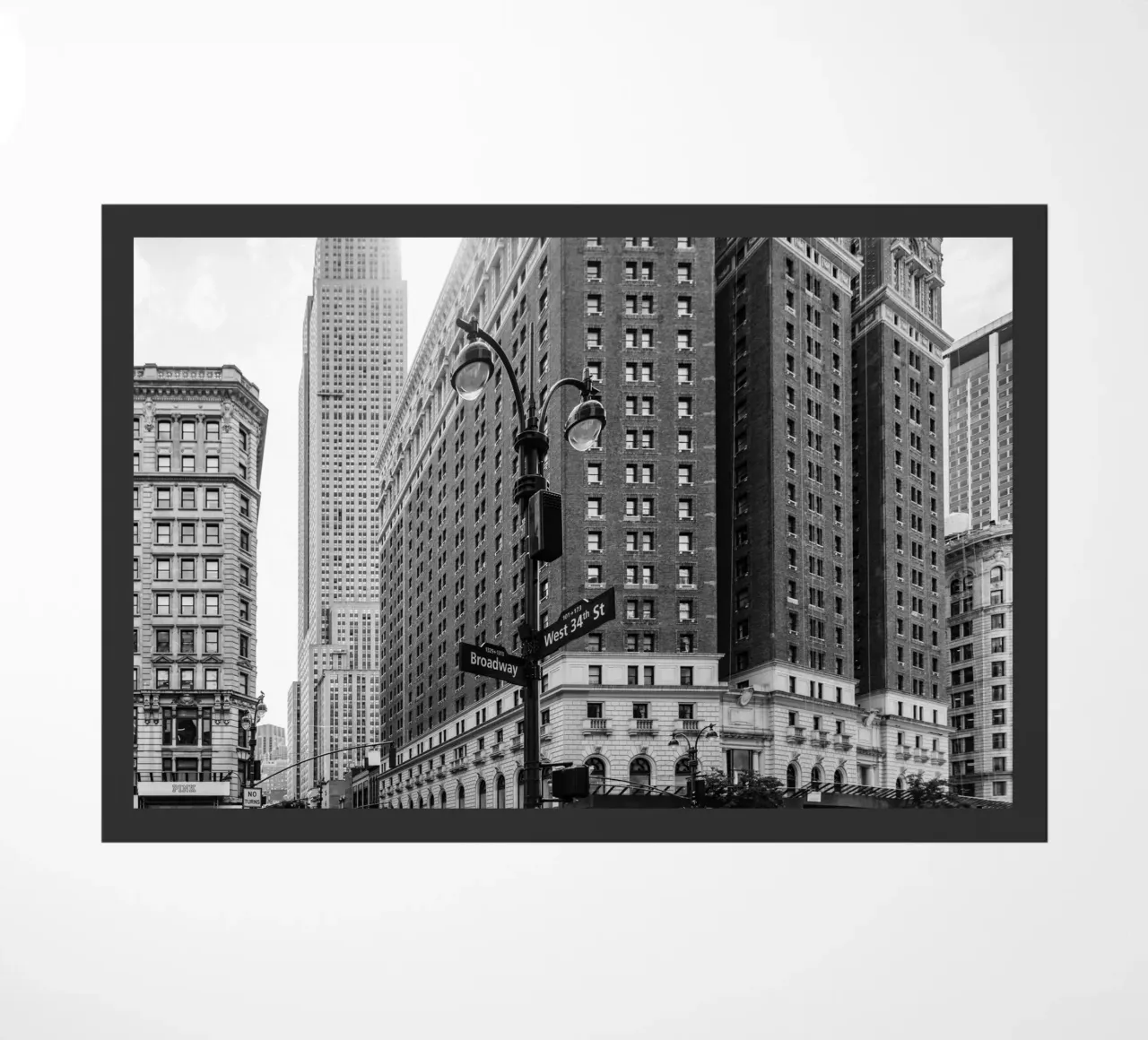 Vita di città Broadway NYC B&N zerbino da Carinaprint