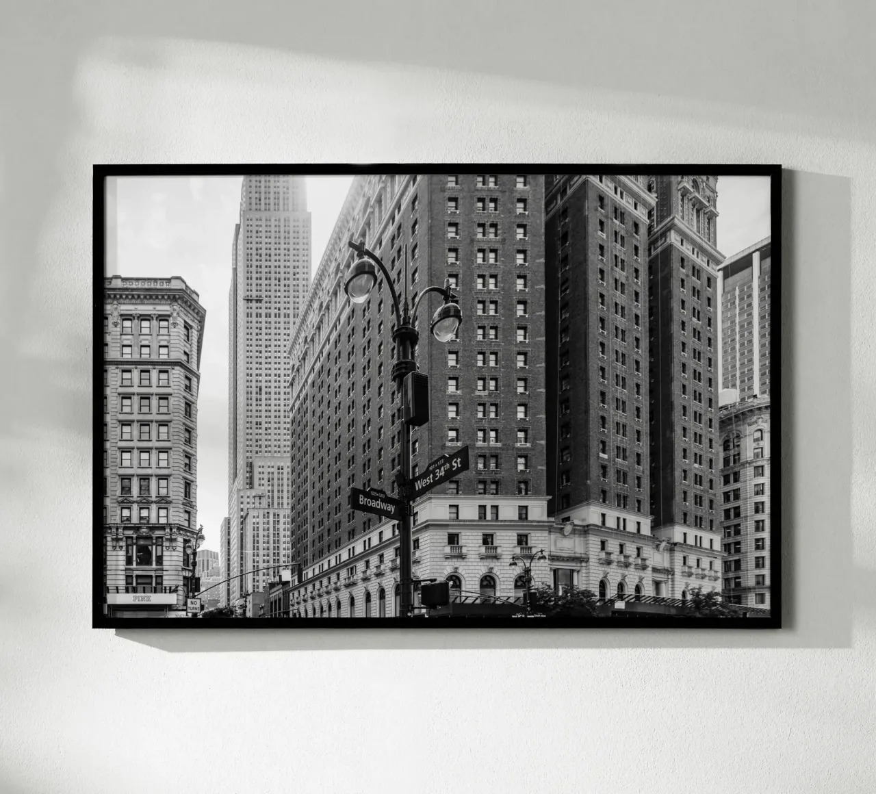 Vita di città Broadway NYC B&N carta hahnemühle da Carinaprint