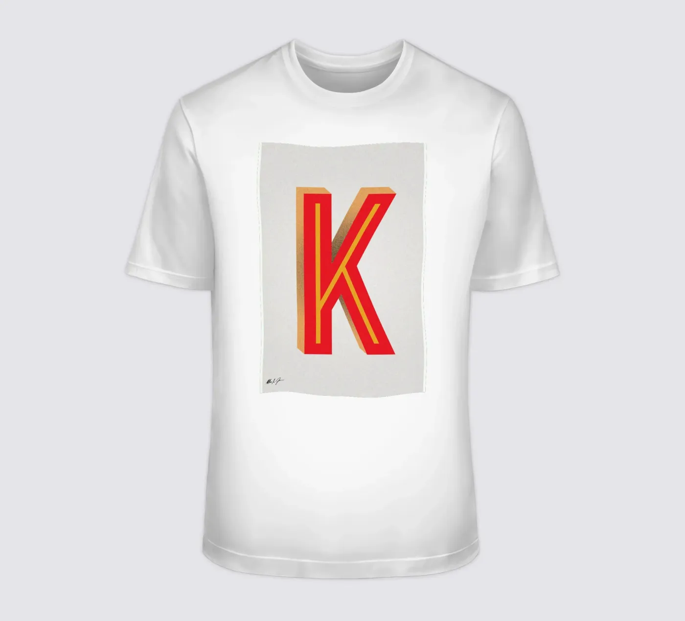 K t-shirt da Andreas Jarner