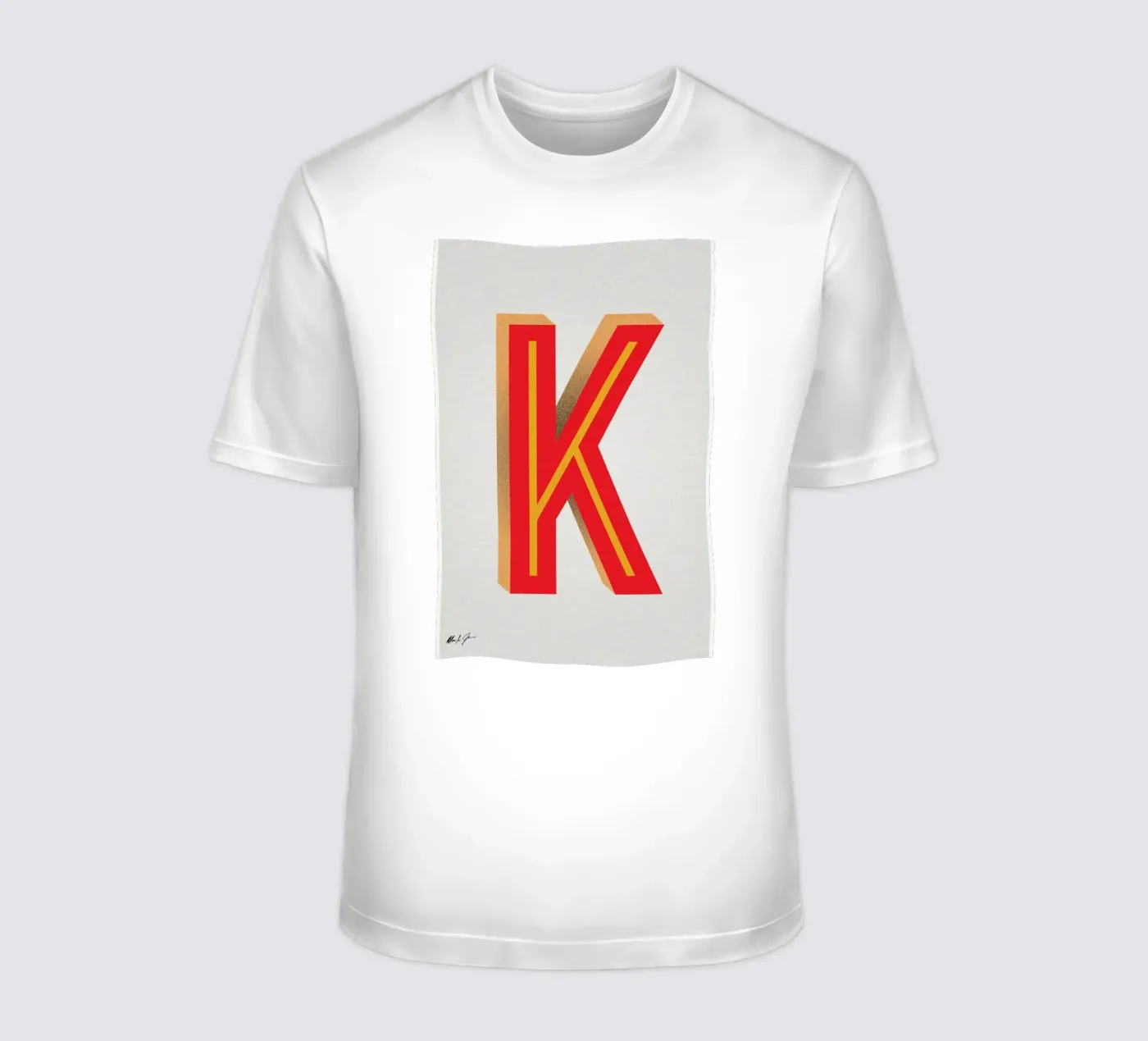 K t-shirt da Andreas Jarner