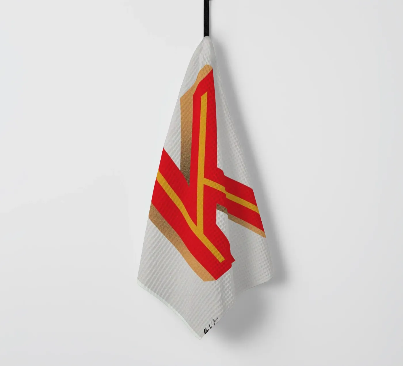 K Geschirrtuch von Andreas Jarner