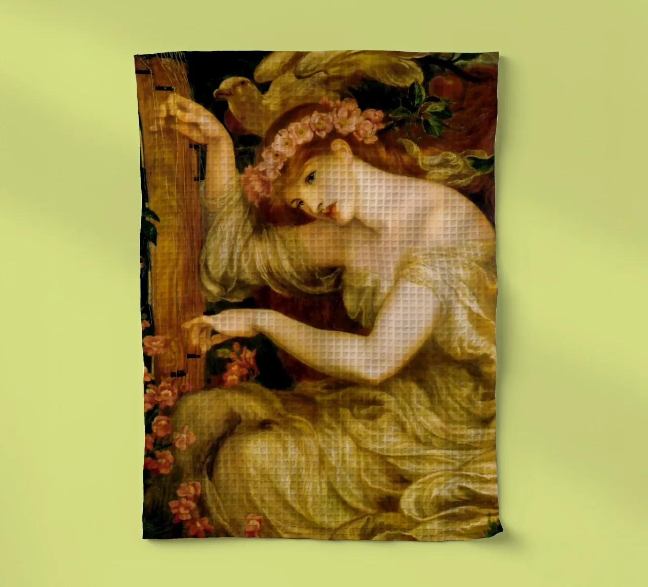 Dante Gabriel Rossetti - Le sort de la mer torchon de Timeless Artworks