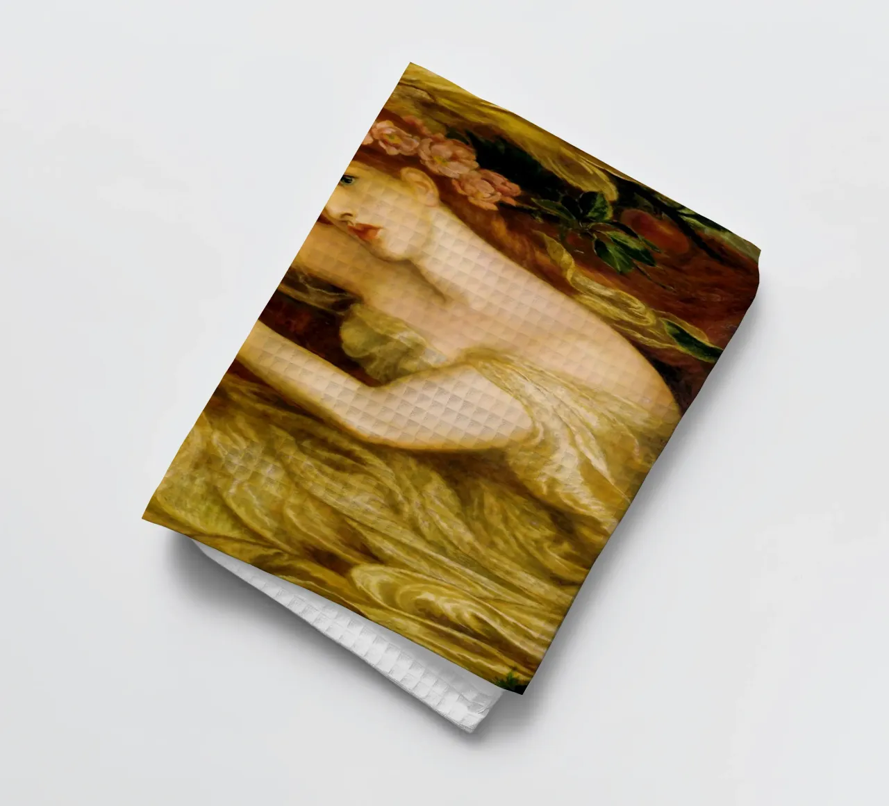 Dante Gabriel Rossetti - Le sort de la mer torchon de Timeless Artworks