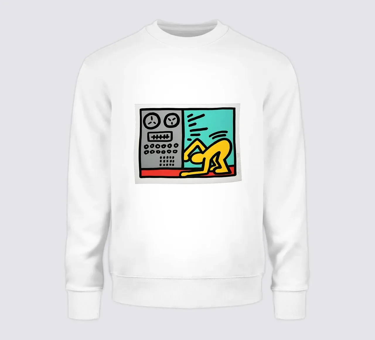 Keith Haring arte 3 felpa da domherrick1