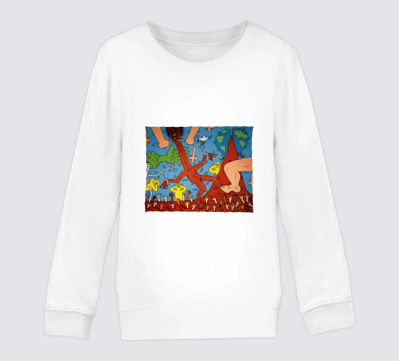 Keith Haring arte 4 felpa bambino da domherrick1