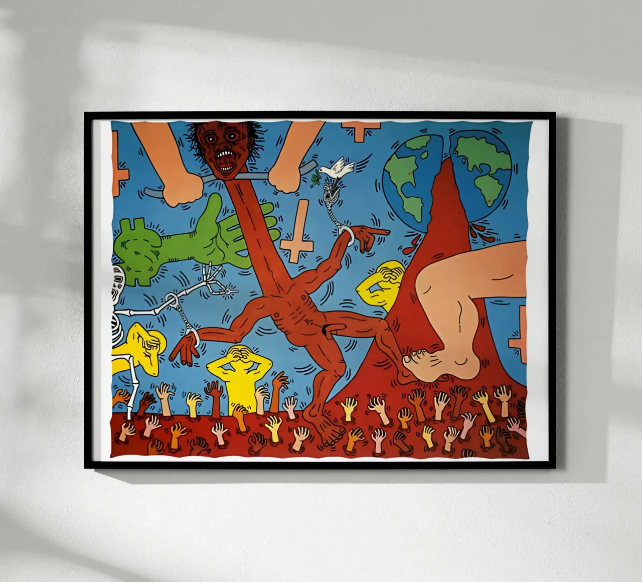 Keith Haring arte 4 carta hahnemühle da domherrick1