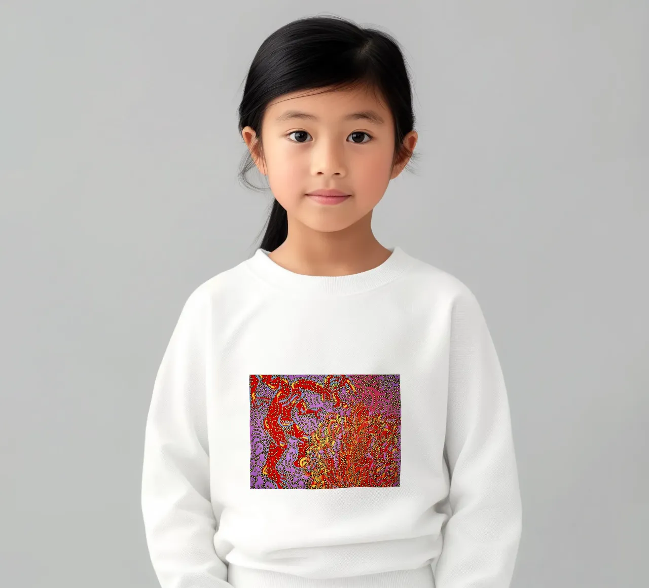 Keith Haring arte 5 felpa bambino da domherrick1